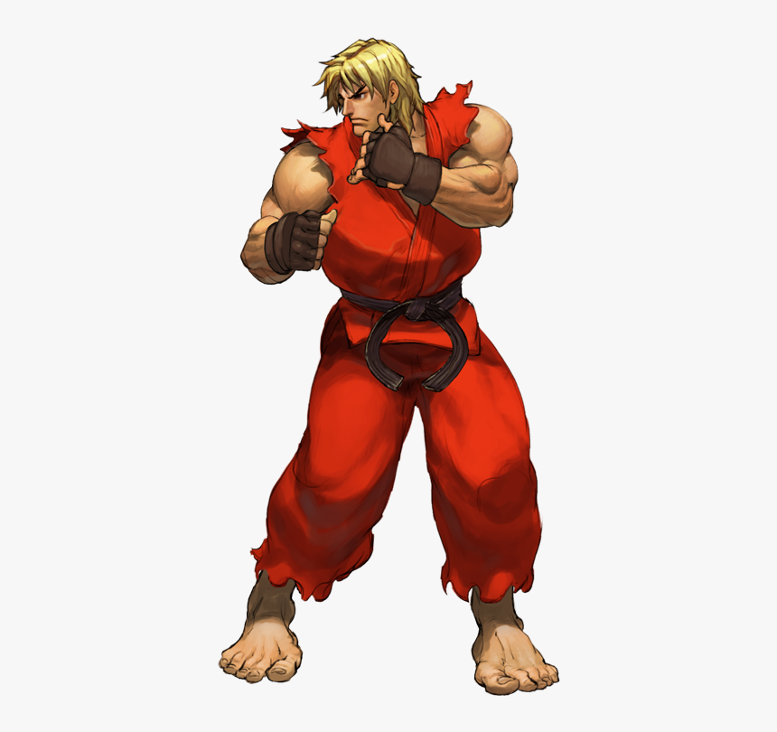 Ken Masters Drawn By Arnold Tsang - Ken Street Fighter Characters, HD Png Download, Free Download