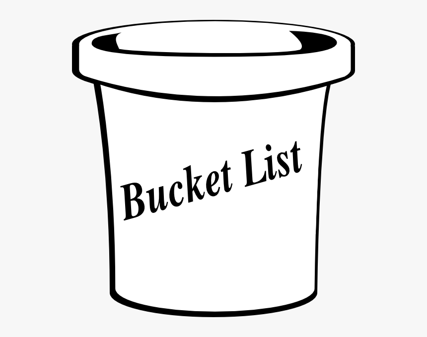 List Clip Art - Bucket List Clipart Black And White, HD Png Download, Free Download