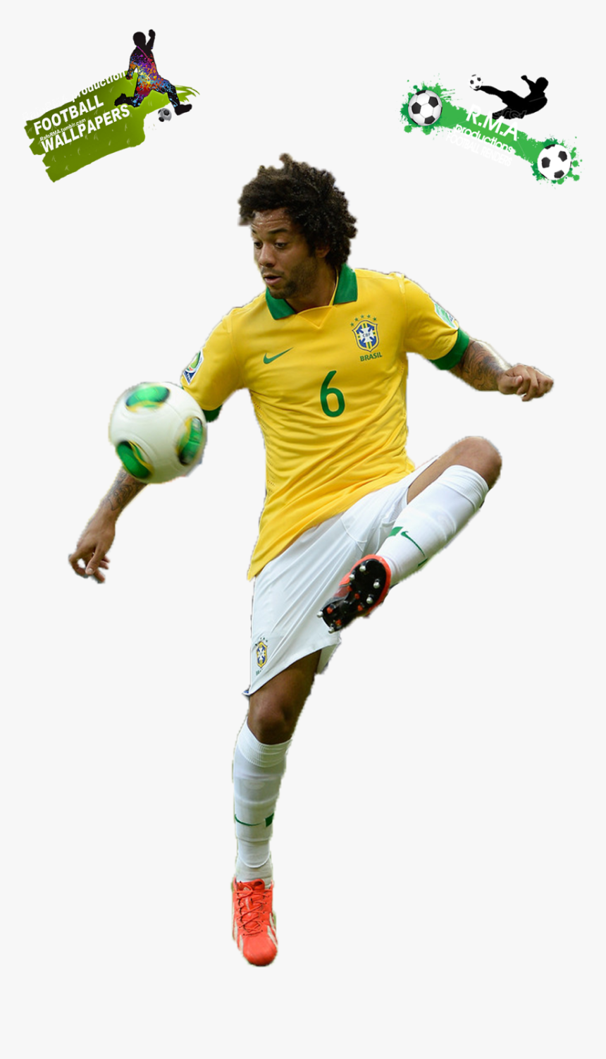 Women"s Football , Png Download - Brazil Footballer Marcello Png, Transparent Png, Free Download
