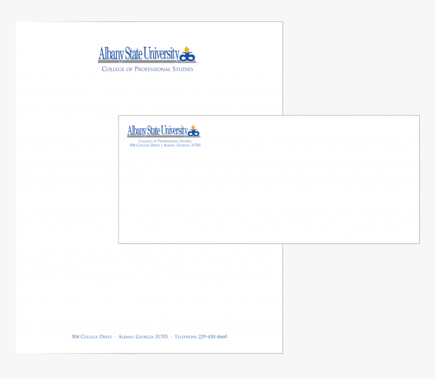 Letterhead Env College - Albany State University Letterhead, HD Png Download, Free Download
