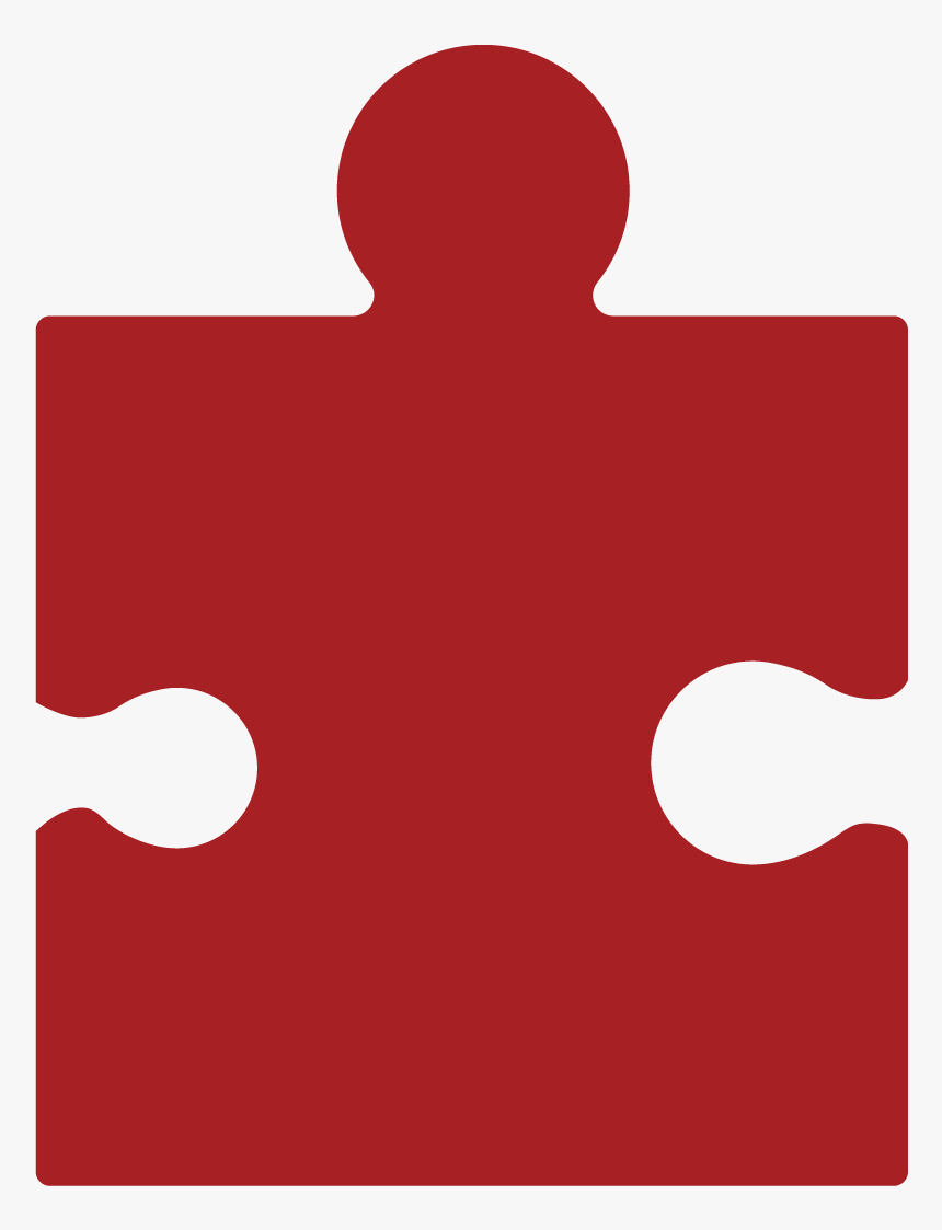 Puzzle Piece Silhouette Png, Transparent Png, Free Download