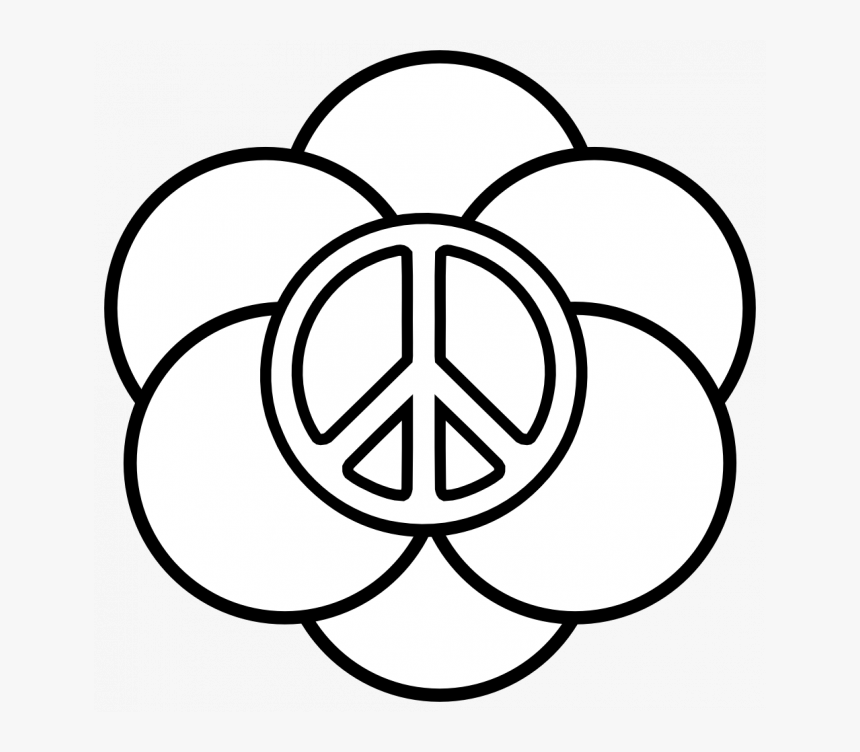 Easy Peace Sign Drawings, HD Png Download, Free Download