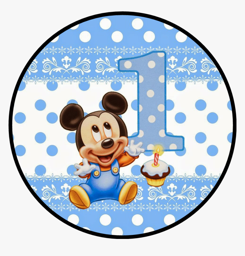 #mickey Bebe - Topolino 1 Compleanno, HD Png Download, Free Download