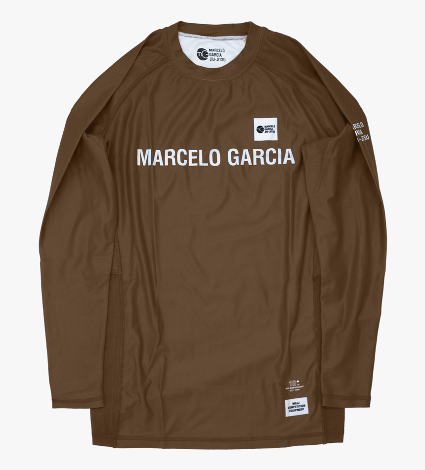 Mgjj Compression Top, Ls Brown, 10th Nyc Anniversary - Long-sleeved T-shirt, HD Png Download, Free Download