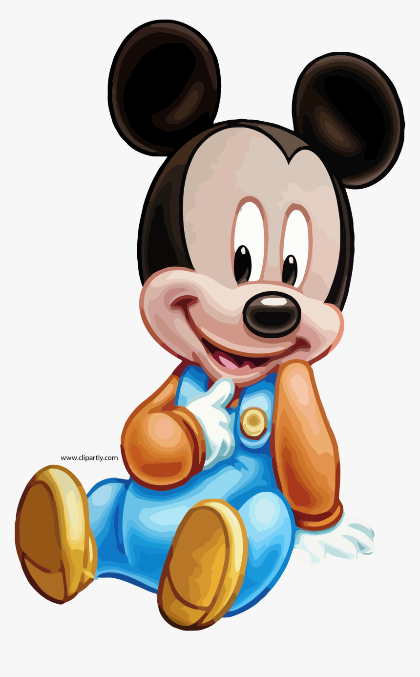 Baby Tall Mickey Clipart Png - Birthday Mickey Mouse, Transparent Png, Free Download