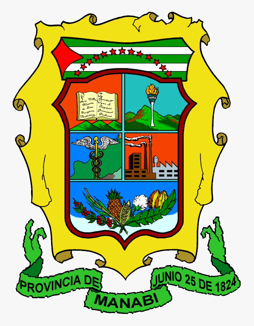 Escudo-manabi - Provincia De Manabi Escudo, HD Png Download, Free Download