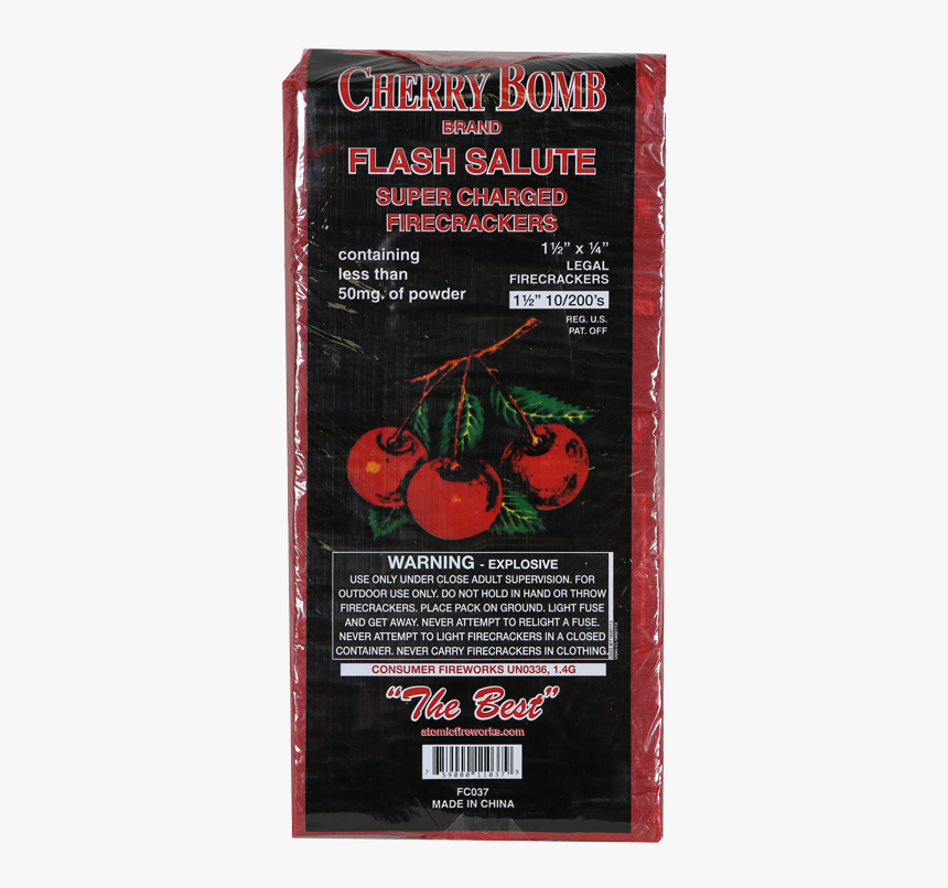 Cherry Bomb Brand Firecrackers, HD Png Download, Free Download