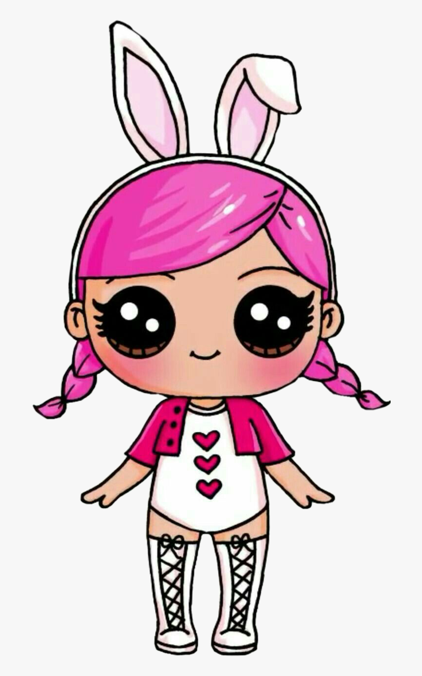 #loldoll#doll#lol #freetoedit - Cute Drawings Of Dolls, HD Png Download, Free Download