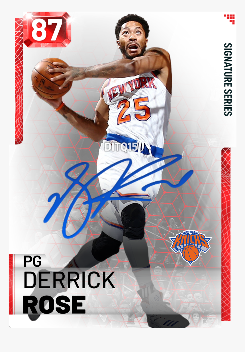 Derrick Rose Signature, HD Png Download, Free Download