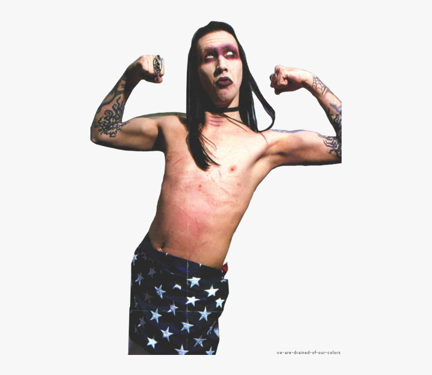 Marilyn Manson American Flag, HD Png Download, Free Download