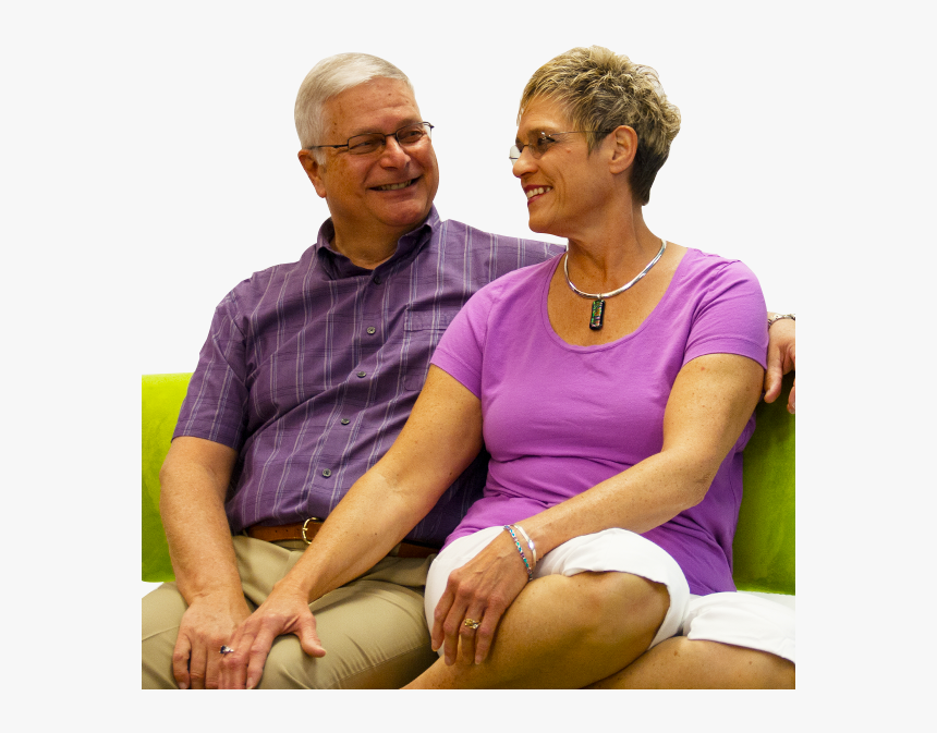 Fitness Couple Png -healthy3 Weight Loss Clients - Sitting, Transparent Png, Free Download