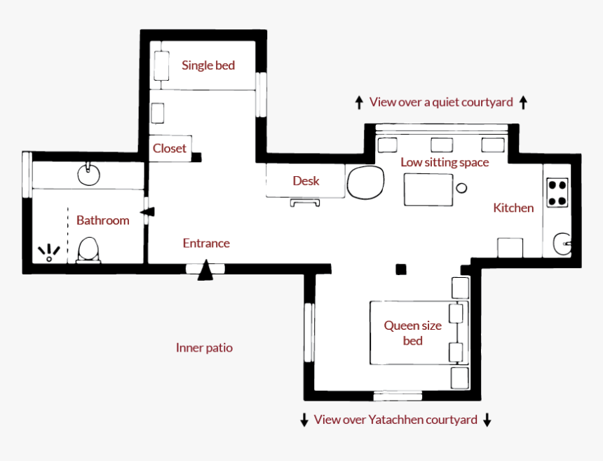 Yatachhen Apartment Plan Cosy Nepal - Floor Plan, HD Png Download, Free Download