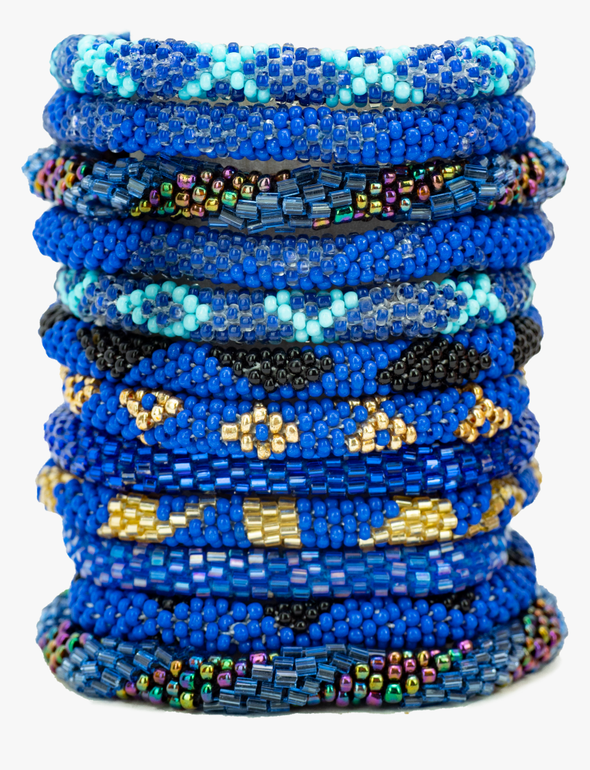 *cobalt Nepal Bracelet Set - Bracelet, HD Png Download, Free Download