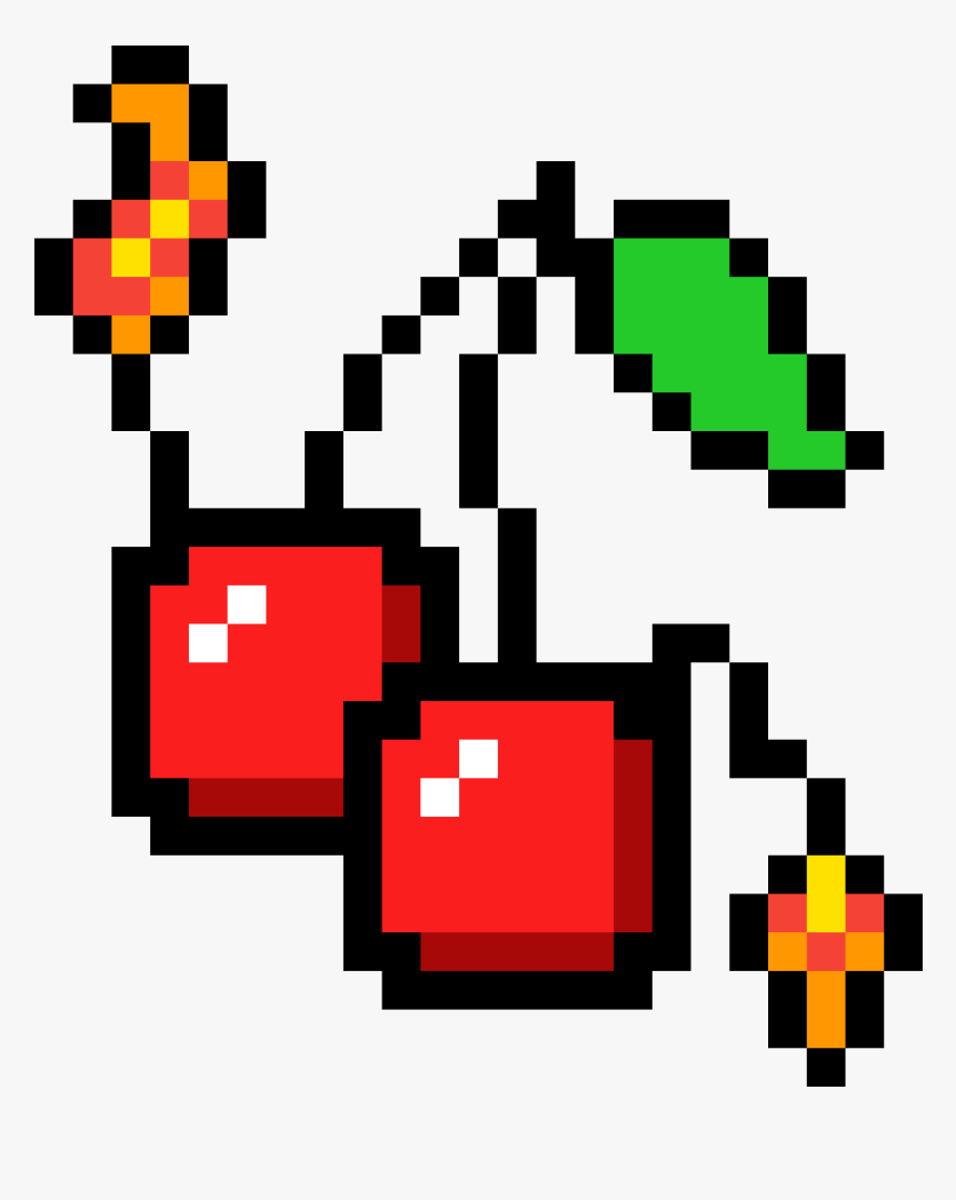 Cherry Pixel Png, Transparent Png, Free Download