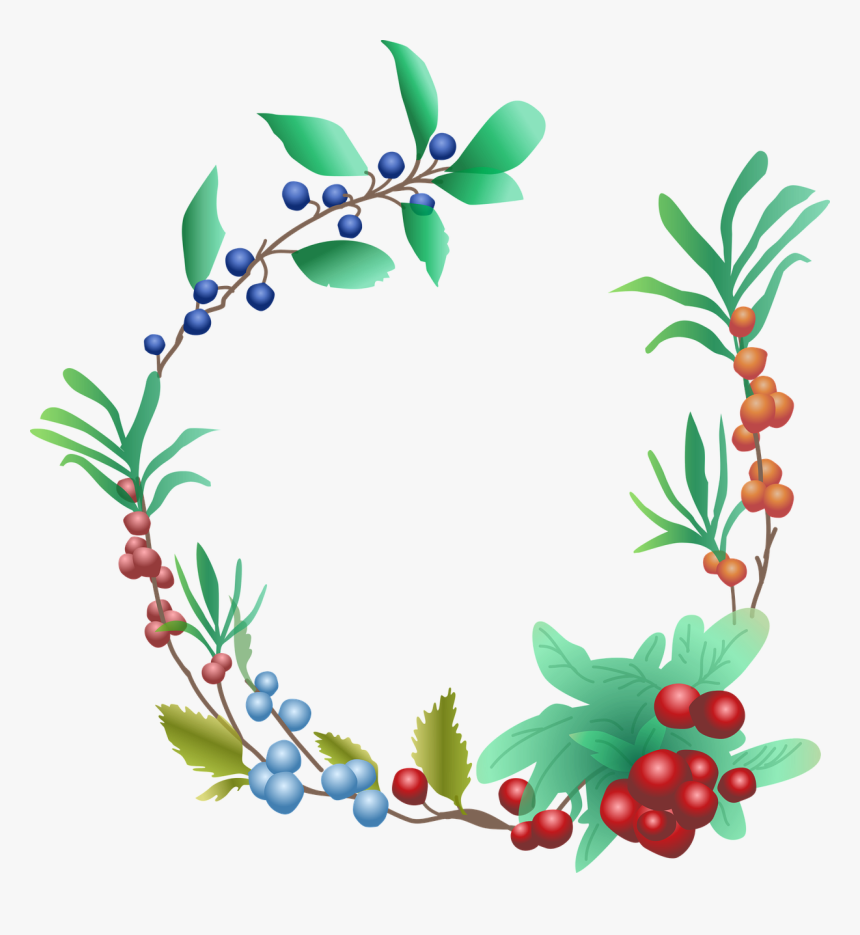 Fruit Wreath Png, Transparent Png, Free Download