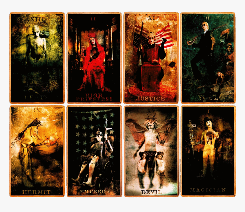 Holy Wood, Marilyn Manson, And Tarot Image - Painting, HD Png Download, Free Download