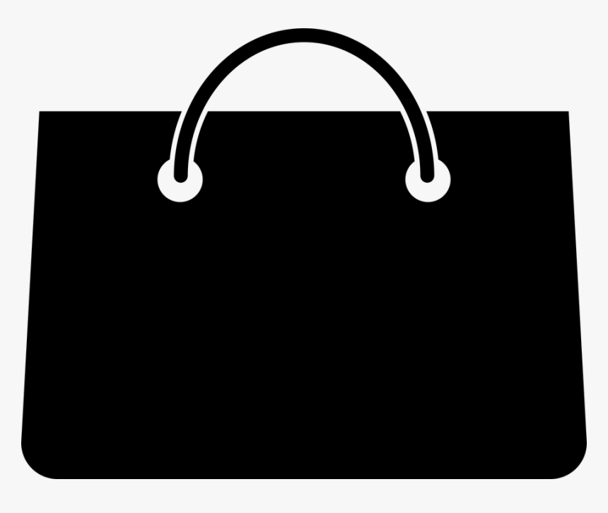 Icon, Isolated, Art, Shopping, Bag, Bags, Sale, Paper - Bag Black Png, Transparent Png, Free Download
