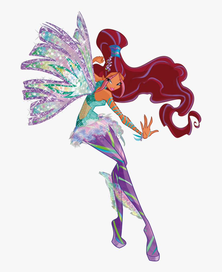 Winx Club Transparent Images - Winx Club Aisha Sirenix, HD Png Download, Free Download