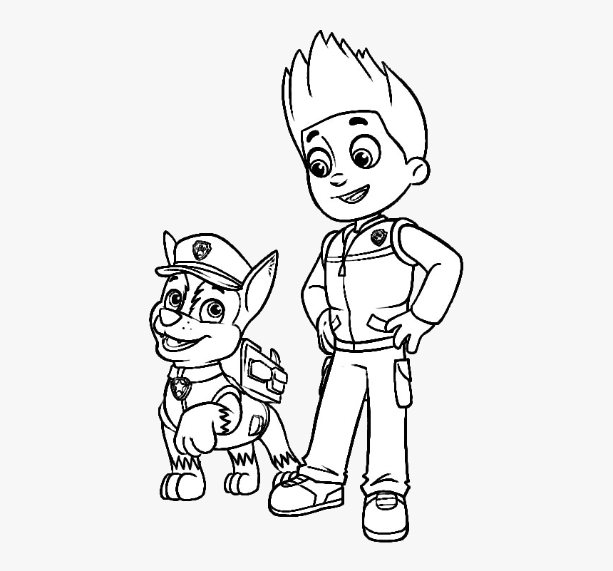 Thumb Image - Full Size Paw Patrol Coloring Pages, HD Png ...