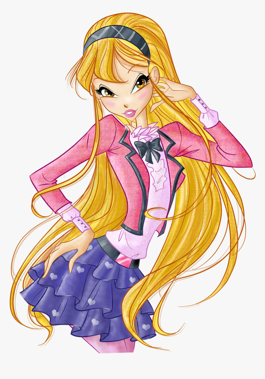 Winx Club Stella S6 Pose17 - Winx Club Stella Anime, HD Png Download, Free Download