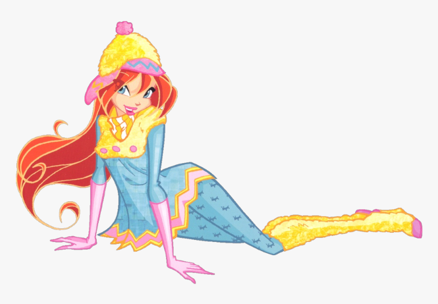 Mermaid Winx Power Show Rock N Roll Winx On Ice - Winx Club Bloom Snow Outfit, HD Png Download, Free Download