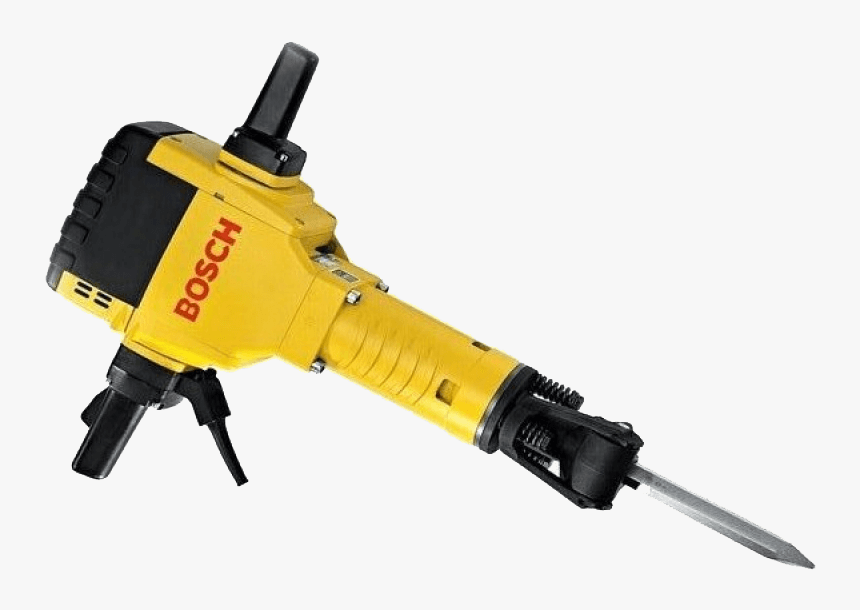 Large Bosch Demolition Hammer - Road Drilling Machine Png, Transparent Png, Free Download