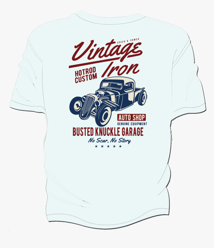Old School Car T Shirt, HD Png Download, Free Download
