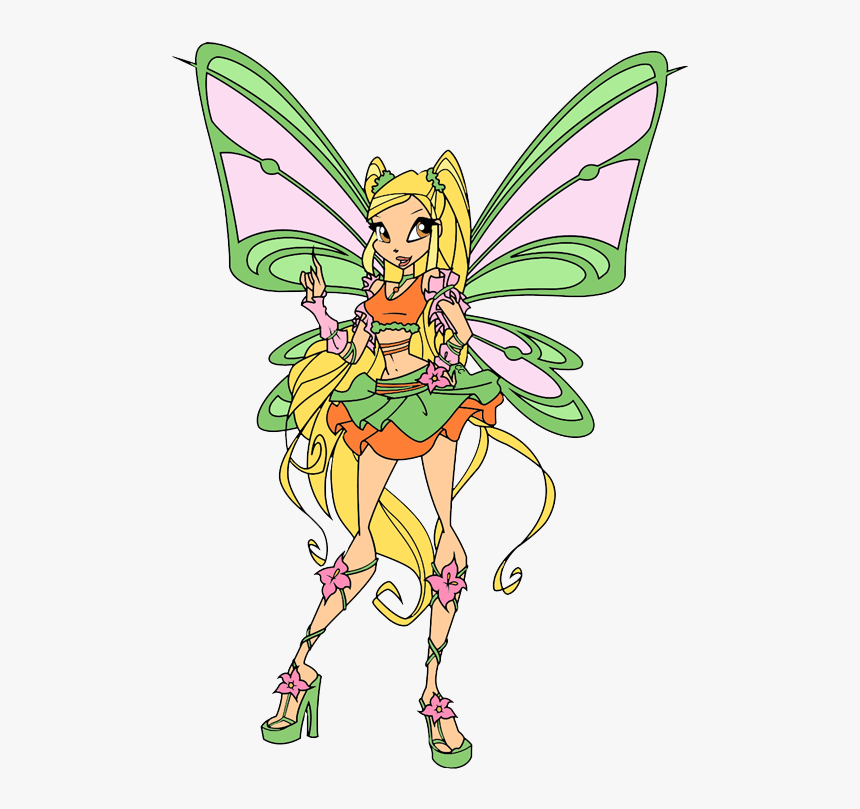 Winx Club Clip Art Page - Winx Club Stella Sophix, HD Png Download, Free Download