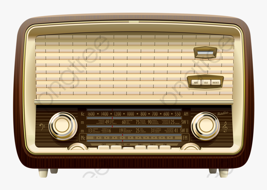 Old Radio Png, Transparent Png, Free Download