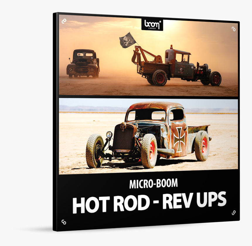 Hot Rod-rev Ups Sound Effects Library Product Box - Boom Library Hot Rods, HD Png Download, Free Download