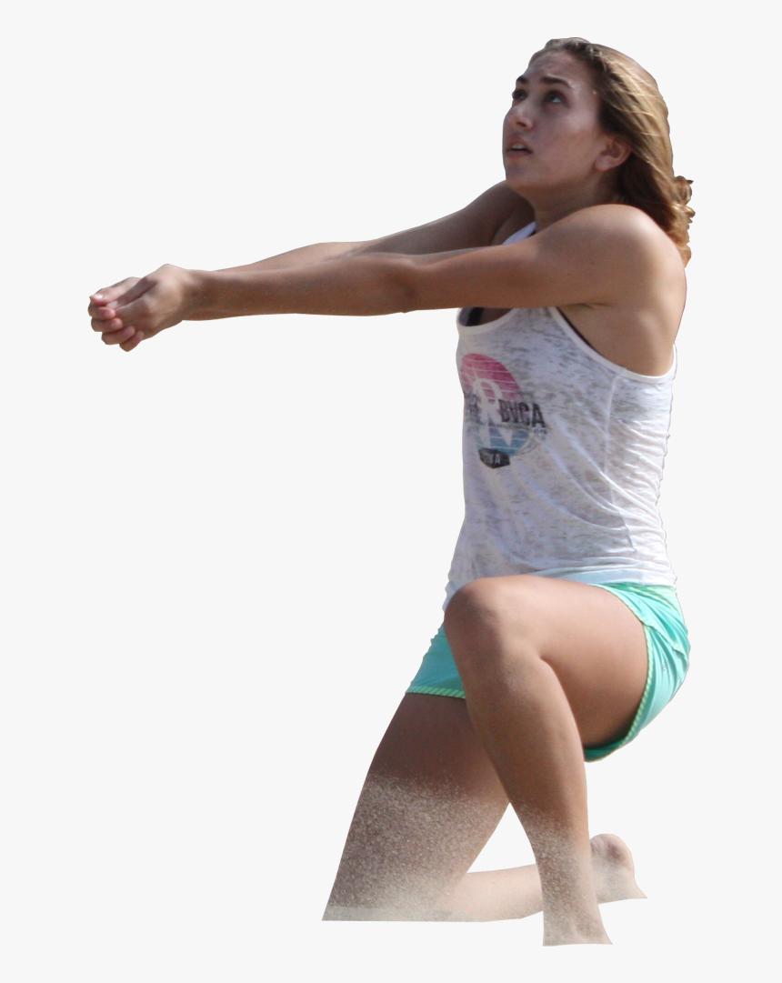 Beach Volleyball Player Png, Transparent Png, Free Download