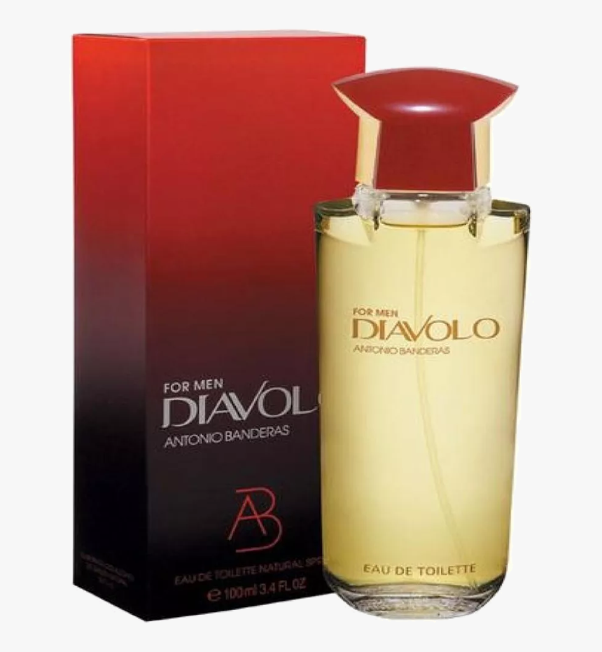 Diavolo Eau De Toilette - Perfume Antonio Banderas Masculino, HD Png Download, Free Download