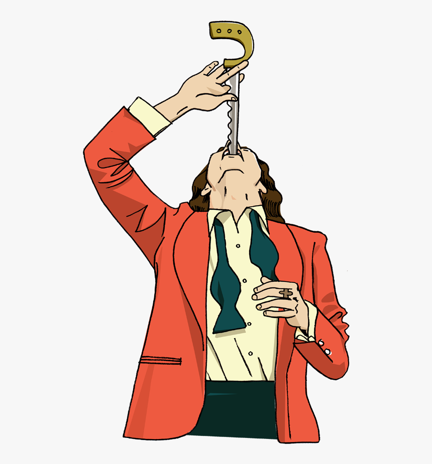 Sword Swallowing Magic, HD Png Download, Free Download