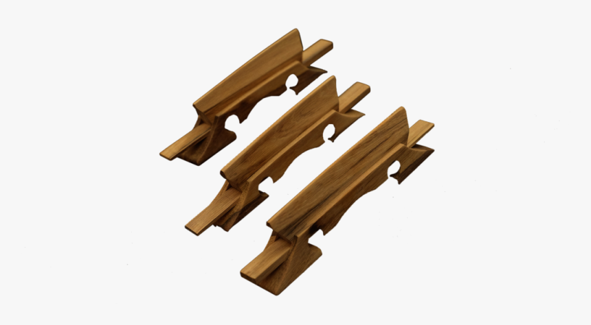 Stonefield Bass Guitar Three-piece Floating Bridge - Plywood, HD Png Download, Free Download