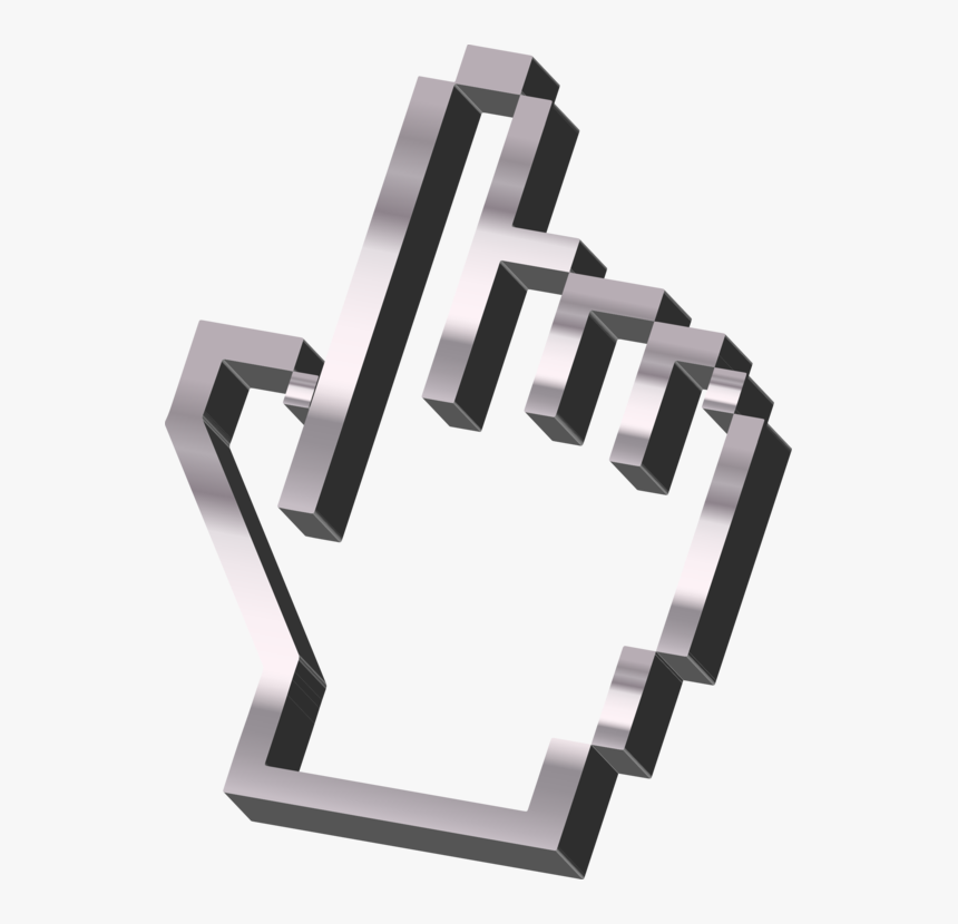 Angle,computer Mouse,pointer - 3d Mouse Pointer Png, Transparent Png, Free Download