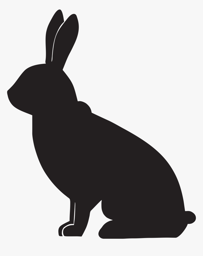 Rabbit Silhouette Clip Art, HD Png Download, Free Download