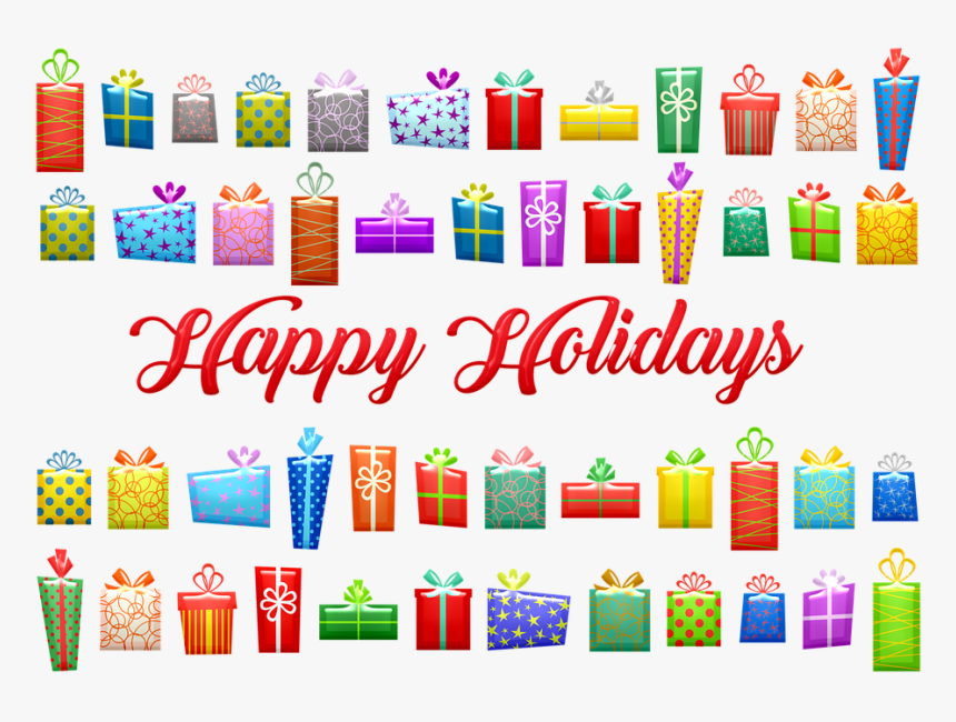 Christmas Gifts, Happy Holidays, Present, Christmas, HD Png Download, Free Download