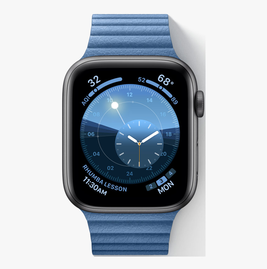 Apple Introduces A New Solar Watch Face In Watchos - Apple Watch Ios 6, HD Png Download, Free Download