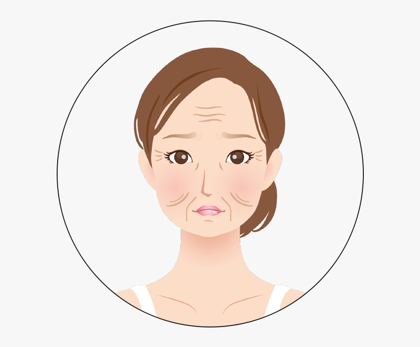 Wrinkle Lines On Face Png, Transparent Png, Free Download