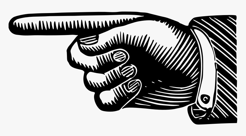 Pointing Hand Transparent, HD Png Download, Free Download