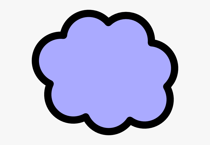 Light Blue Cloud Clip Art - Cloud Clip Art, HD Png Download, Free Download