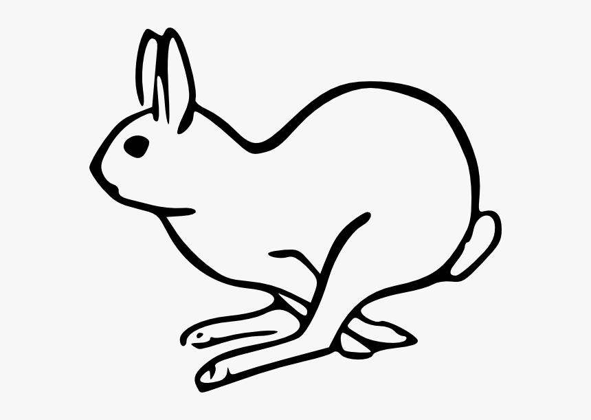 Rabbit Svg Clip Arts - Rabbit Clip Art, HD Png Download, Free Download
