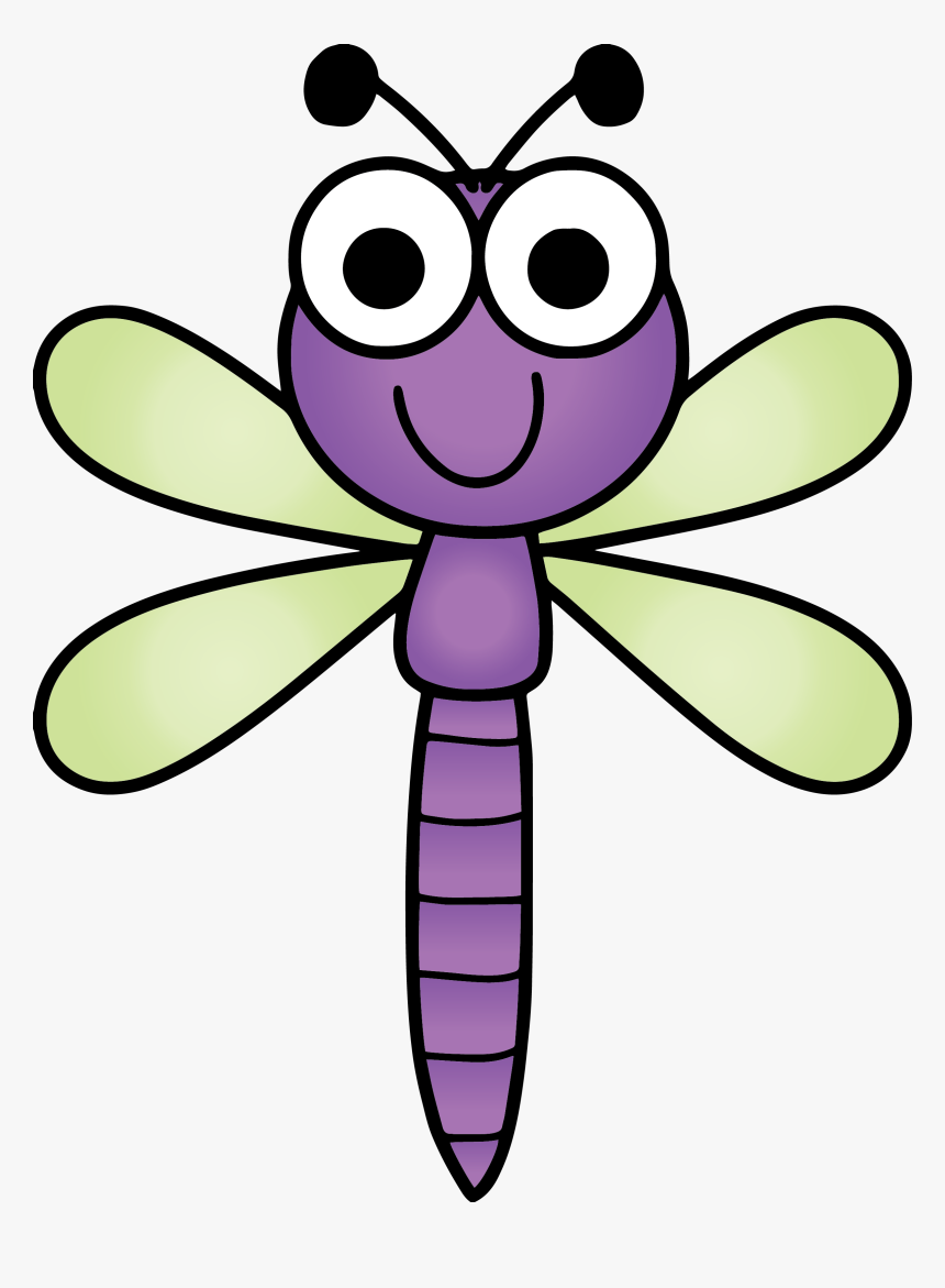 Clip Art Firefly Vector Black - Cartoon Dragon Fly Clip Art, HD Png Download, Free Download