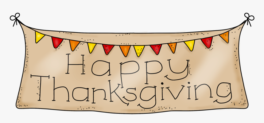 Happy Thanksgiving Clip Art Clipart Photo - Clipart Happy Thanksgiving Banner, HD Png Download, Free Download