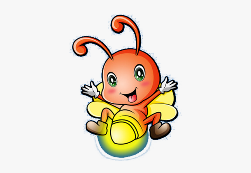 Firefly Clipart Border - Cartoon Firefly, HD Png Download, Free Download