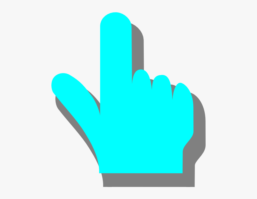 Mouse Pointer Hand Color, HD Png Download, Free Download