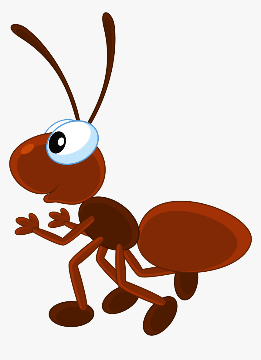 Transparent Bug Clip Art - Ant Cartoon Png, Png Download, Free Download