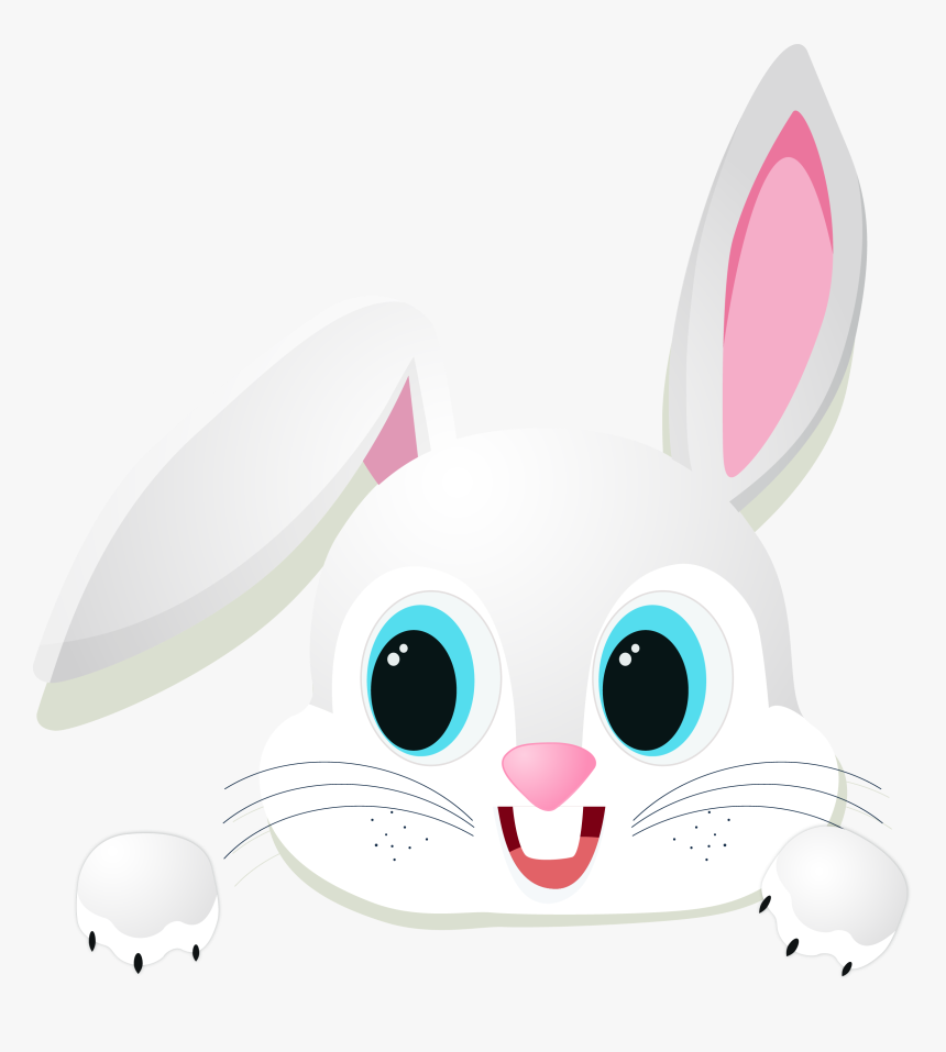 Domestic Rabbit Easter Chinese - Bunny Cartoon Png Transparent, Png Download, Free Download