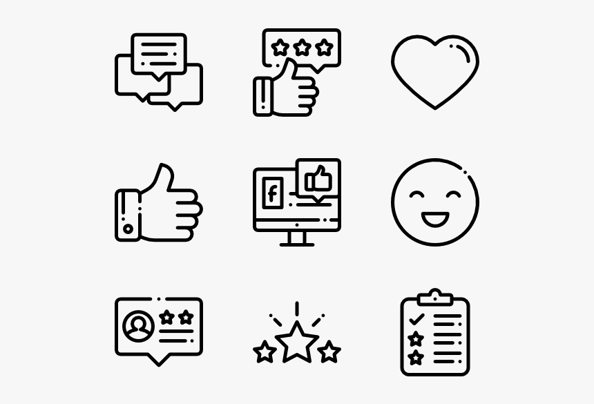 Hand Drawn Social Media Icons Png, Transparent Png, Free Download