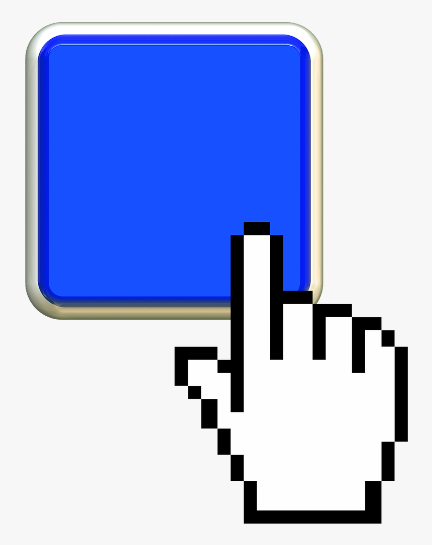 Keyboard, Hand, Computer, Cursor, Finger, Touch - Transparent Mouse Hand Png, Png Download, Free Download